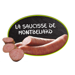 Saucisses de Montbéliard - Fromagerie Maison Benoit - Vente de Produits Artisanaux en Franche Comté