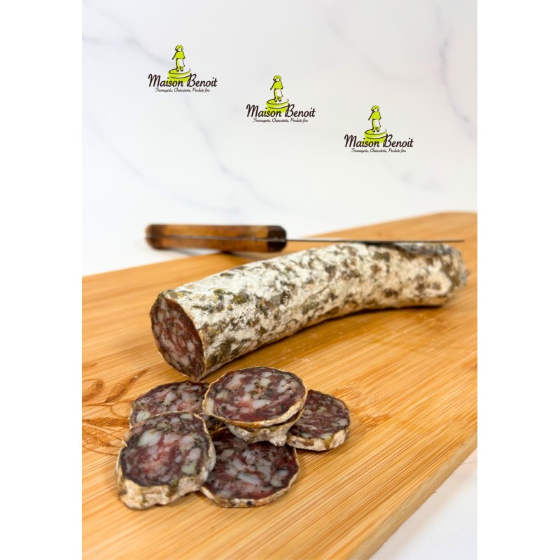 saucisson à l'ail des ours