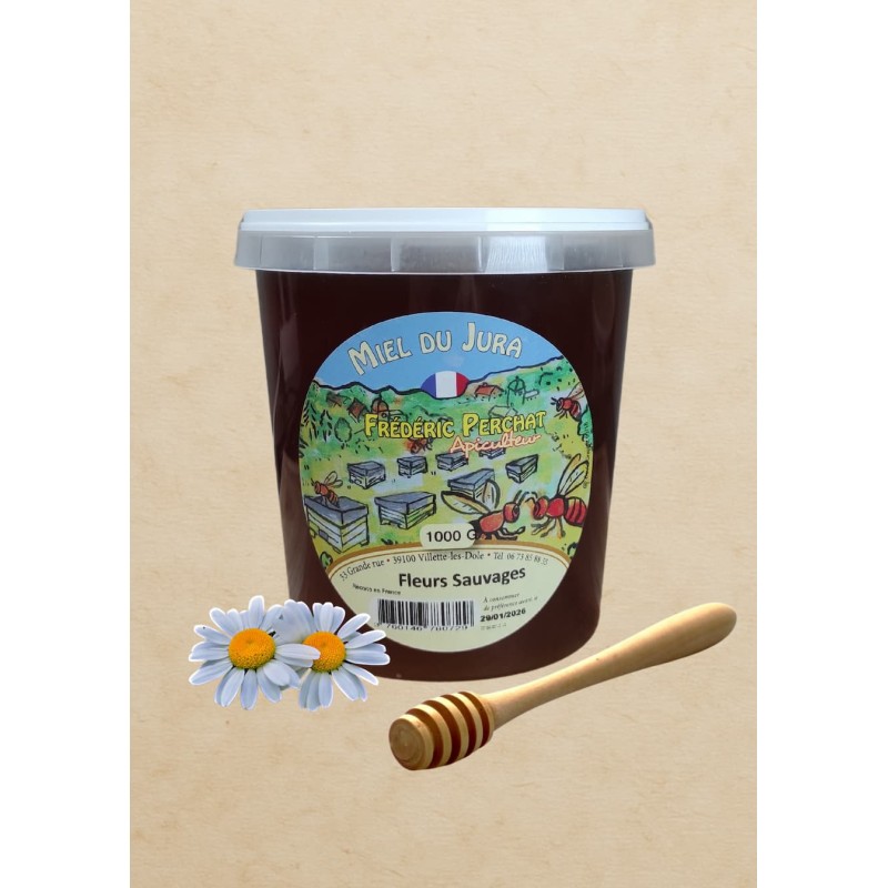 Miel de Fleurs Sauvages 1KG