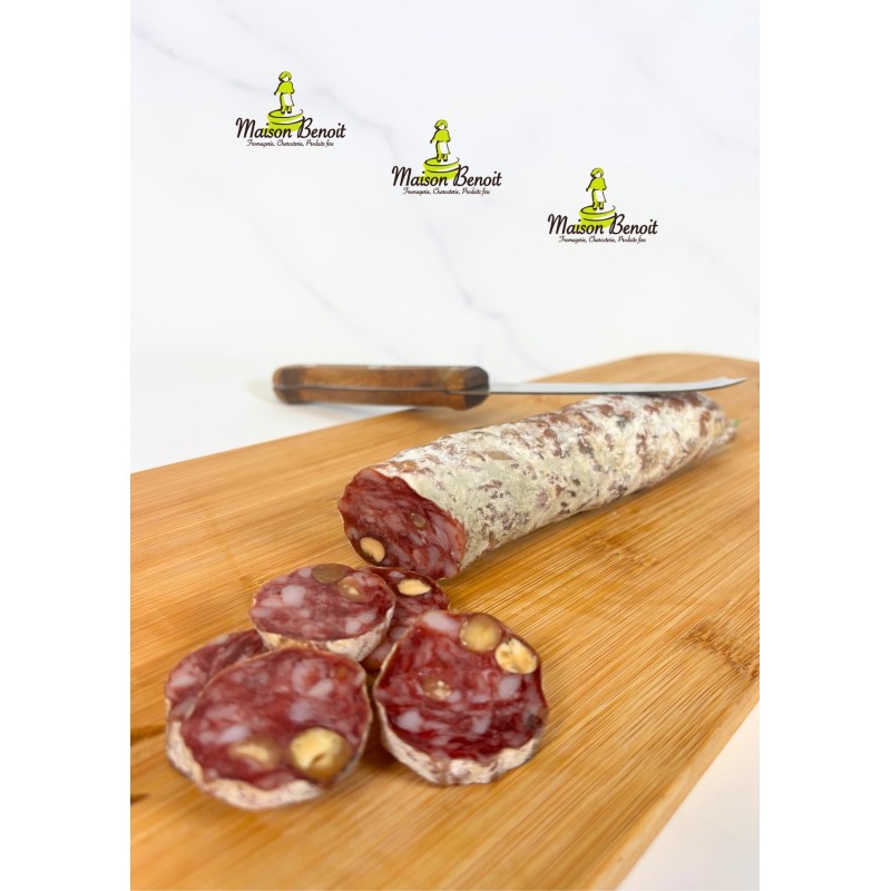 saucisson aux noisettes
