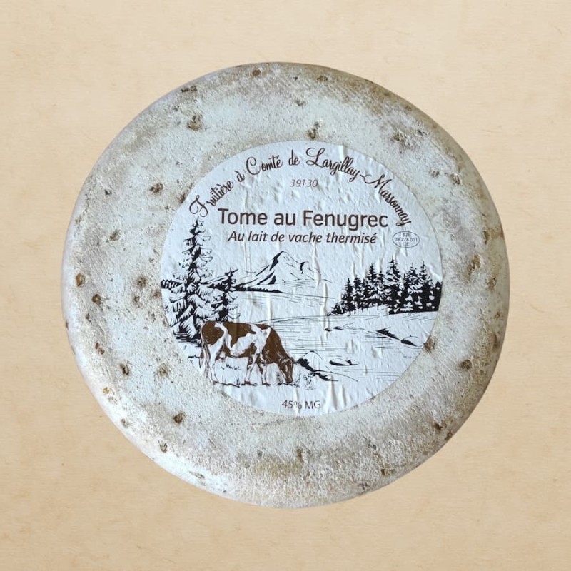 Tomme du Jura au Fenugrec