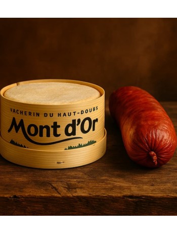 Mont d'Or + Saucisse de Morteau