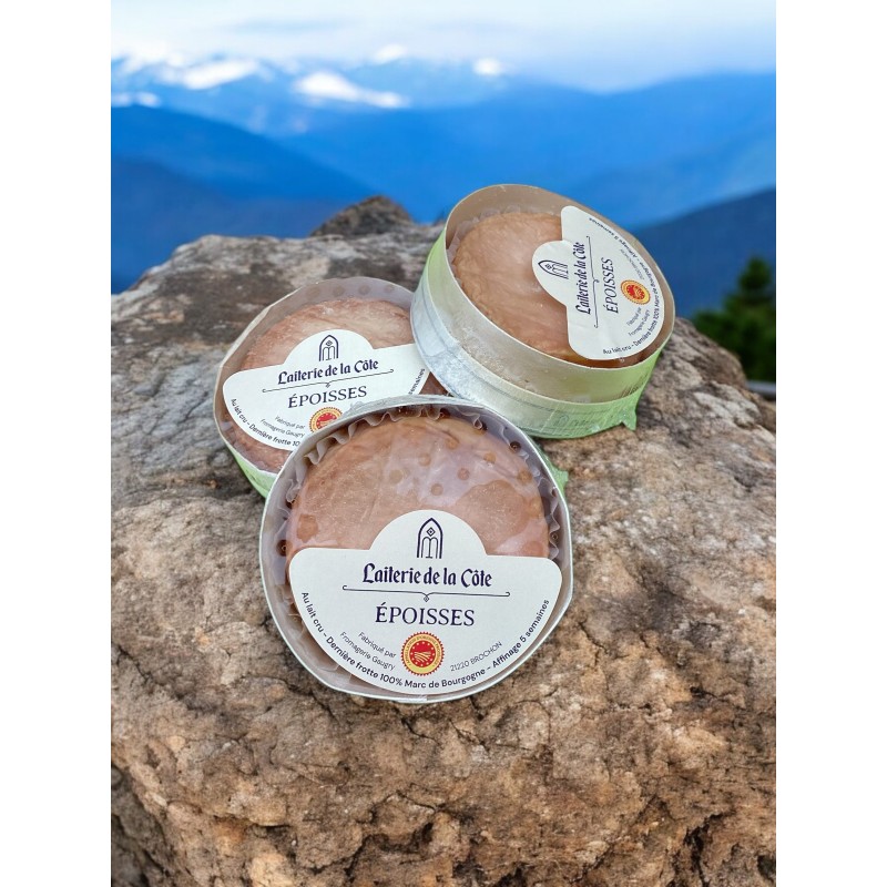 3 boites d'Epoisses au Lait Cru