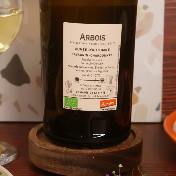 Arbois Blanc Cuvée d'Automne BIO - Image 3