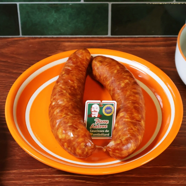 Saucisse de Montbéliard par 2