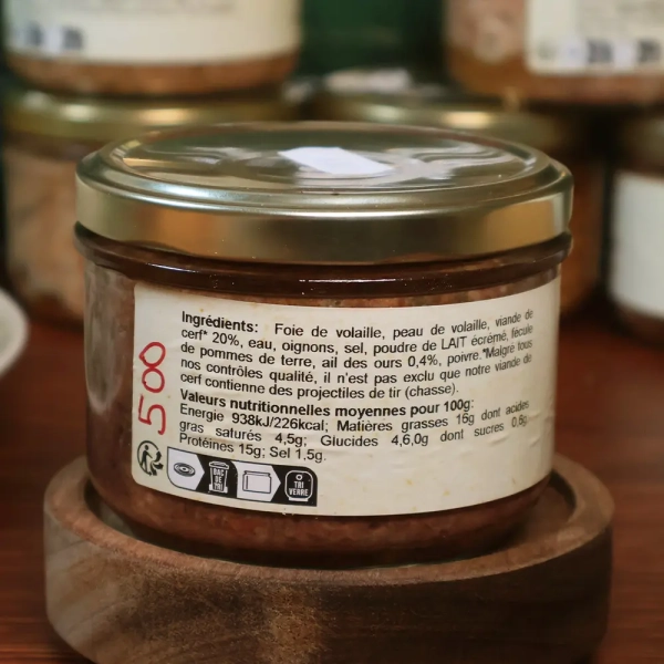 Terrine de Cerf à l'Ail des Ours - Image 3